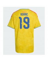 Kolumbie Rafael Santos Borre #19 Domácí Dres pro Dámské MS 2026 Krátký Rukáv